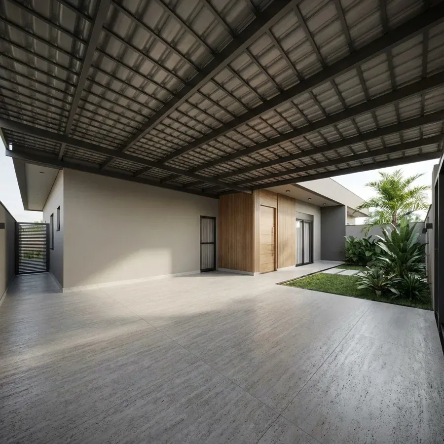 Cobertura de Telha Forro — projeto e acabamento 1