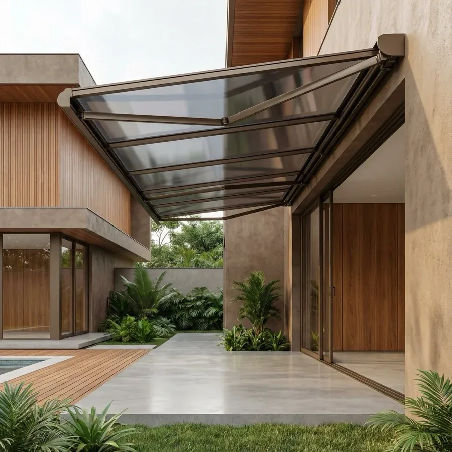 Cobertura para Piscina — projeto e acabamento 2
