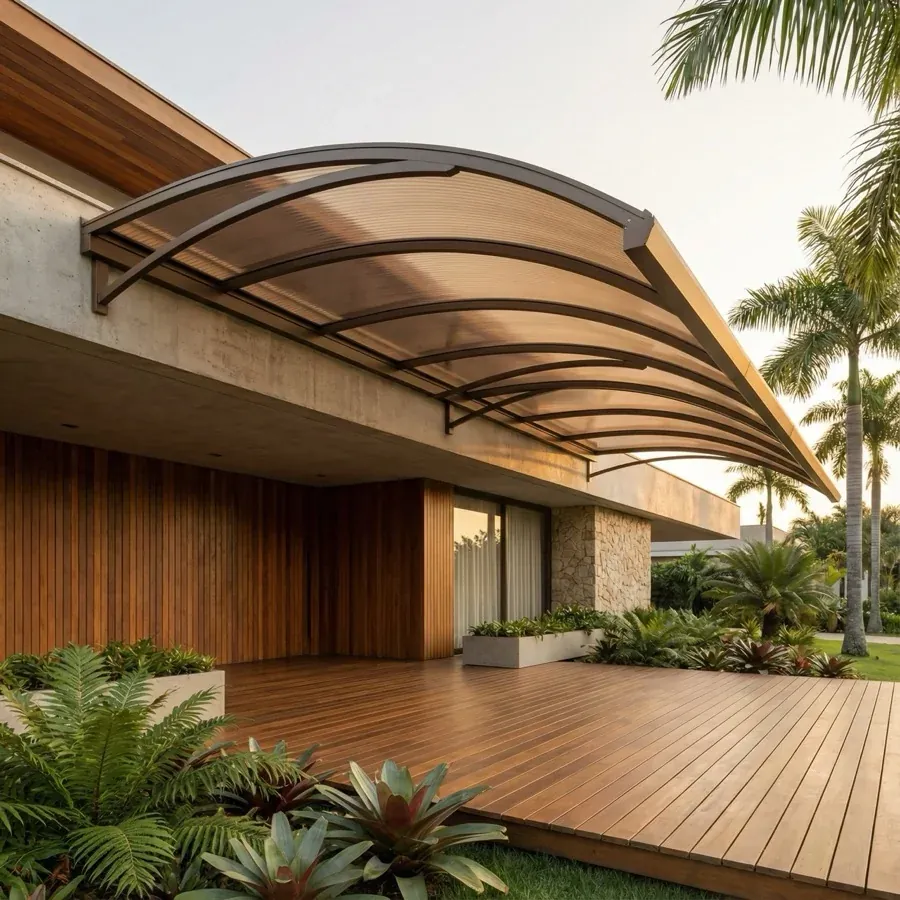 Cobertura para Piscina — projeto e acabamento 3