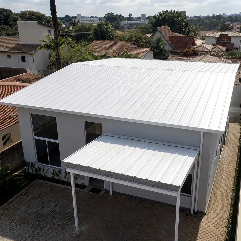 Pergolado de Telha Forro — projeto e acabamento 1