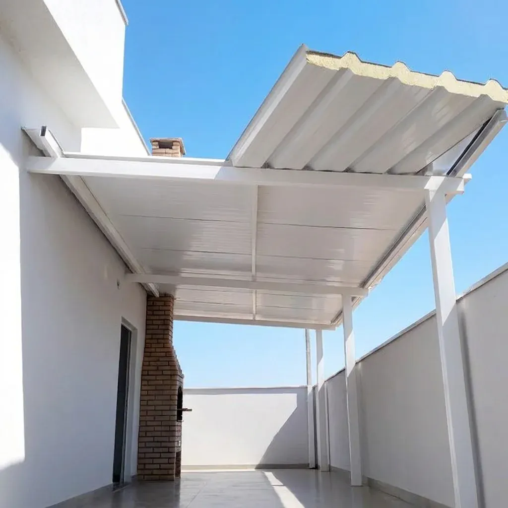 Pergolado de Telha Forro — projeto e acabamento 3