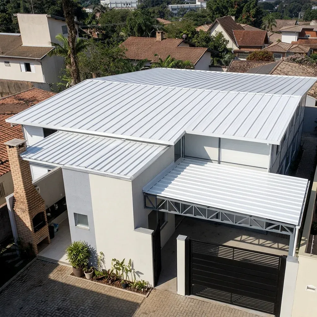 Pergolado de Telha Forro — projeto e acabamento 4