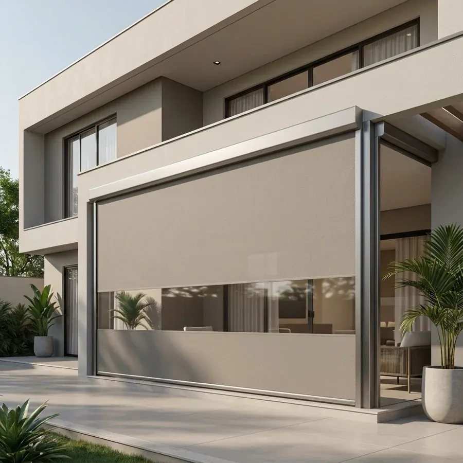 Toldo Cortina com Braço instalado pela Innova Toldos